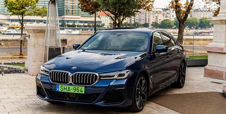 Magyarországon is bemutatkozott a korszerűsödött BMW 5-ös széria